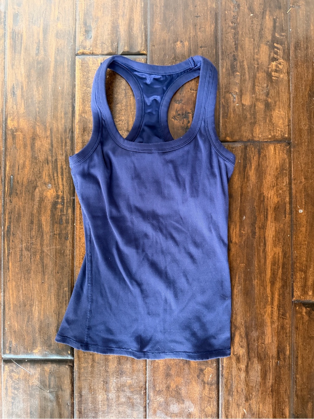 ALO Yoga Navy Racerback Tank Top